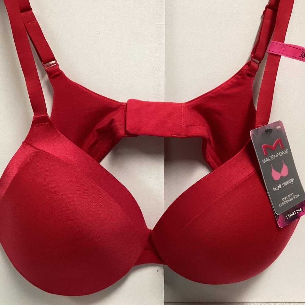 Maidenform Extra Coverage Sexy Soft Cushioned Wire T-Shirt Bra 38B